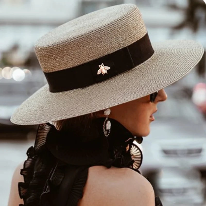 Pink Bloom Vintage-Inspired Fedora