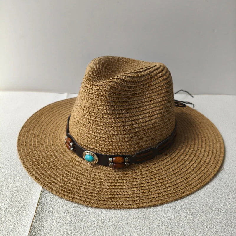 Pink Bloom Boho Summer Hat