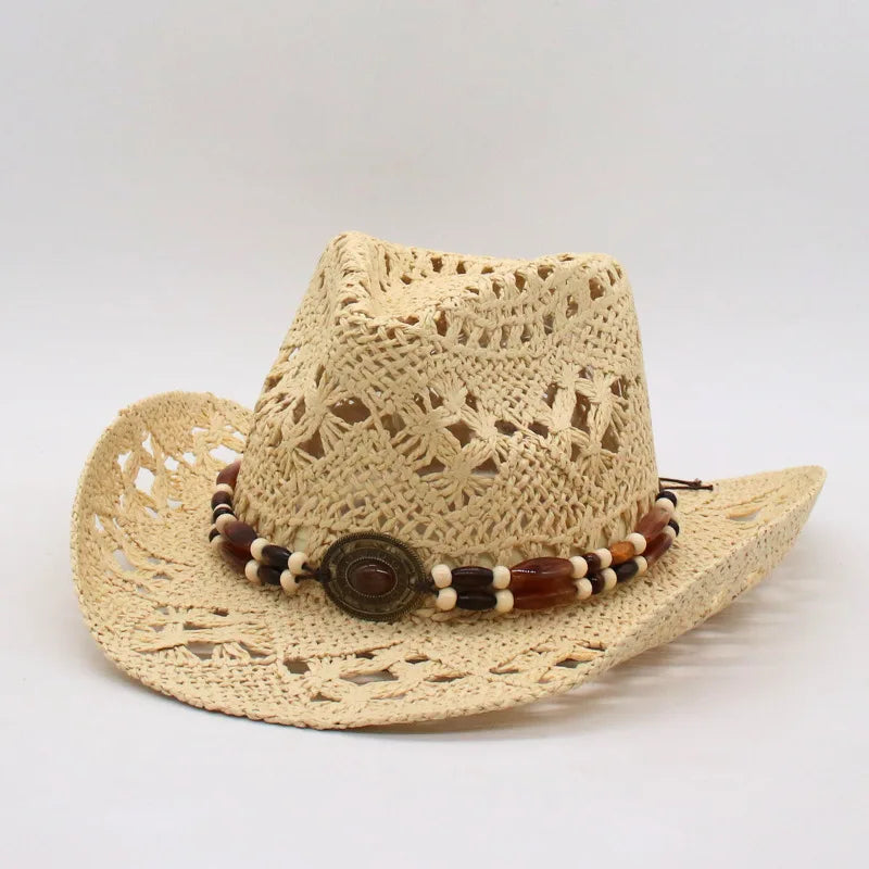 Pink Bloom Boho Summer Hat