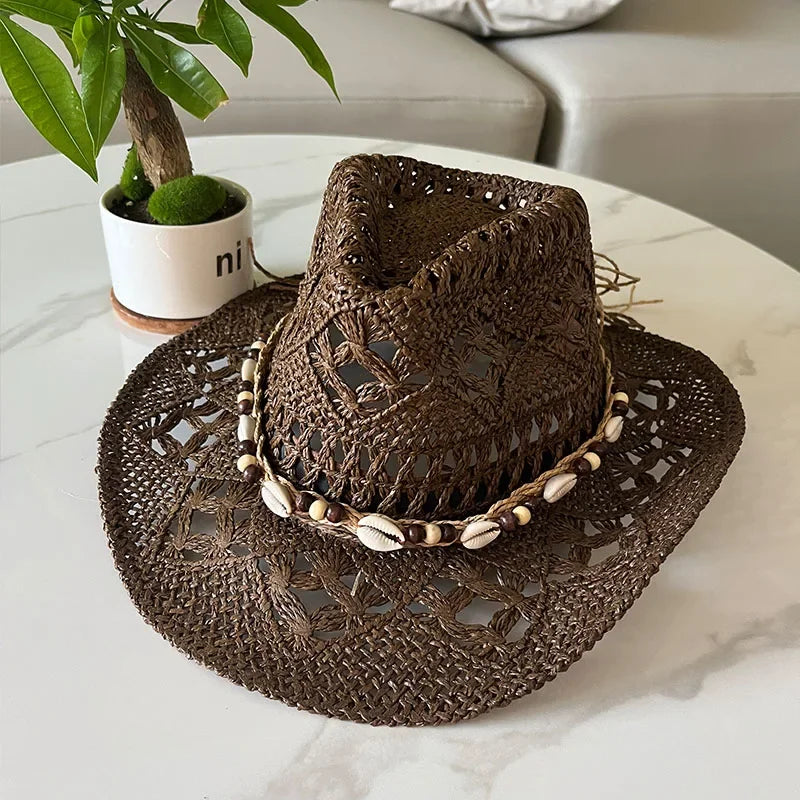 Pink Bloom Boho Summer Hat
