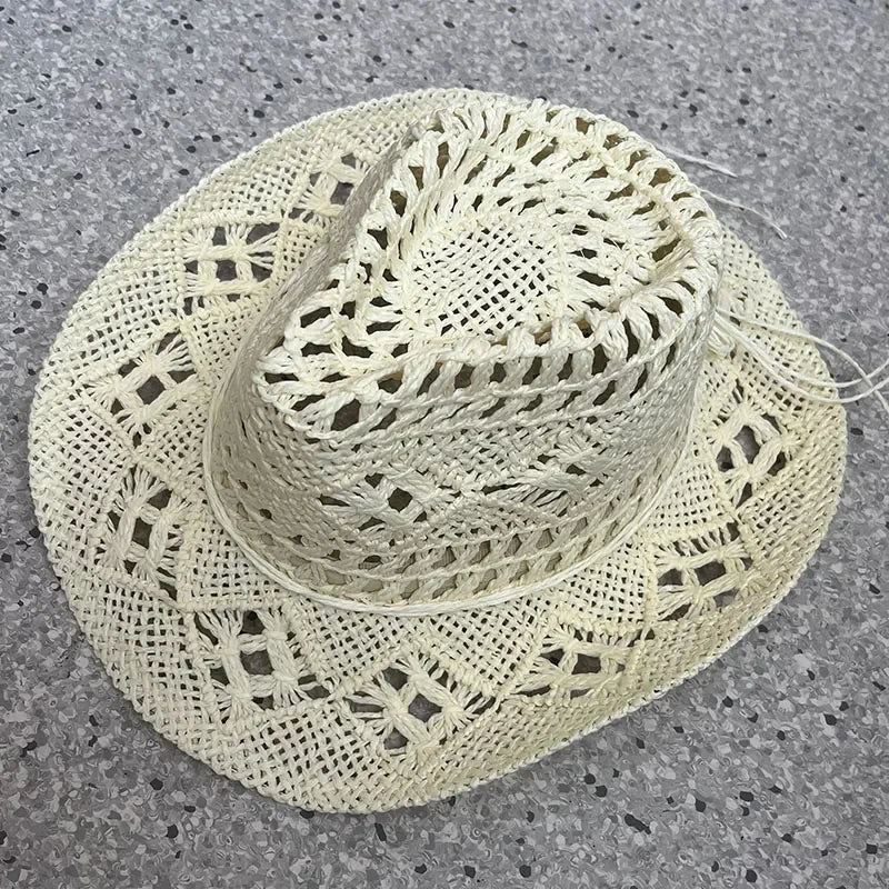 Pink Bloom Boho Summer Hat