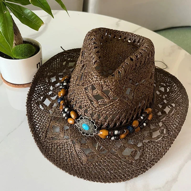 Pink Bloom Boho Summer Hat