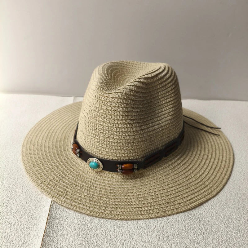 Pink Bloom Boho Summer Hat