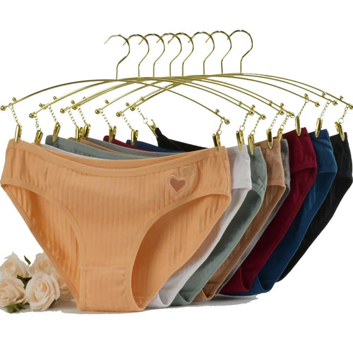 Pink Bloom 3-Pack Striped & Solid Briefs