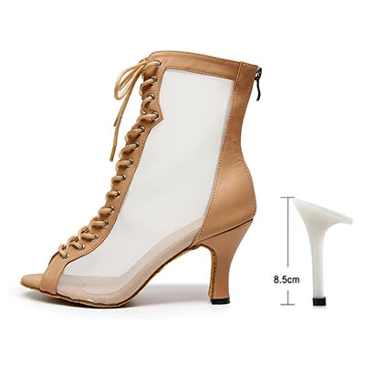 Pink Bloom Ballroom Shoes
