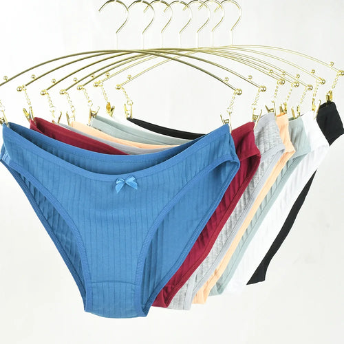 Pink Bloom 3-Pack Striped & Solid Briefs