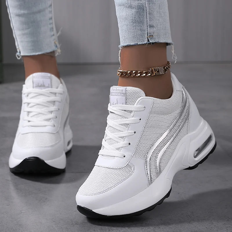 Pink Bloom Air Cushion Sneakers