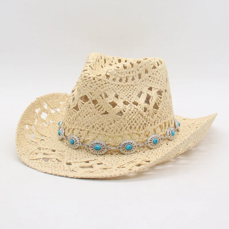 Pink Bloom Boho Summer Hat