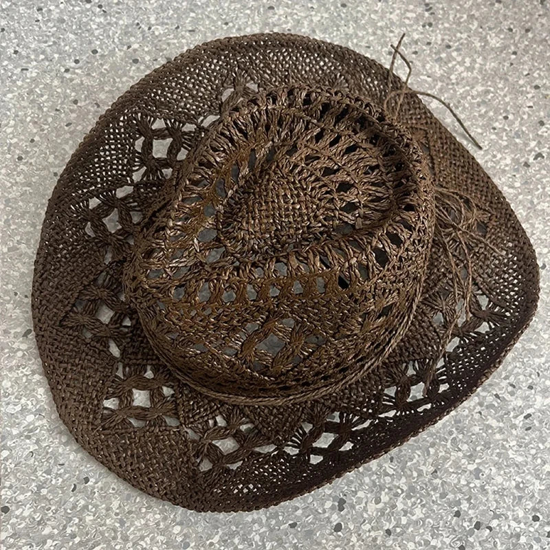 Pink Bloom Boho Summer Hat