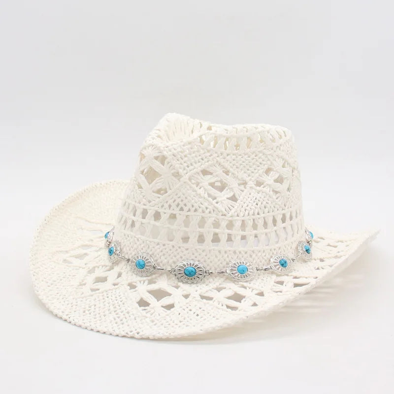 Pink Bloom Boho Summer Hat