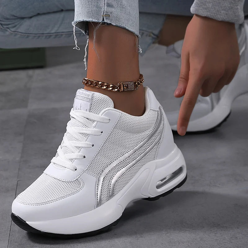 Pink Bloom Air Cushion Sneakers