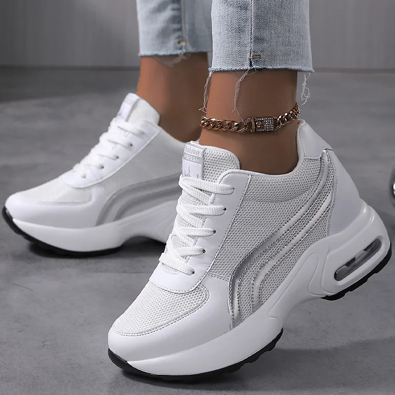 Pink Bloom Air Cushion Sneakers