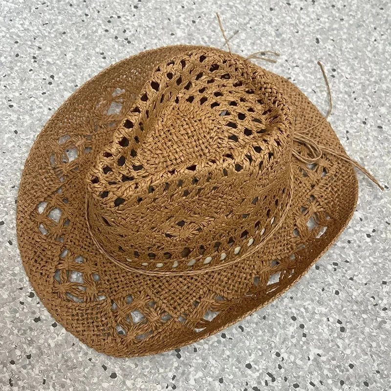 Pink Bloom Boho Summer Hat
