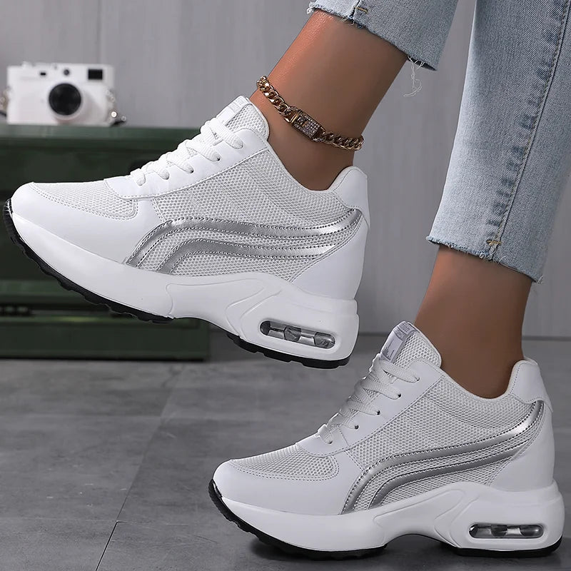 Pink Bloom Air Cushion Sneakers