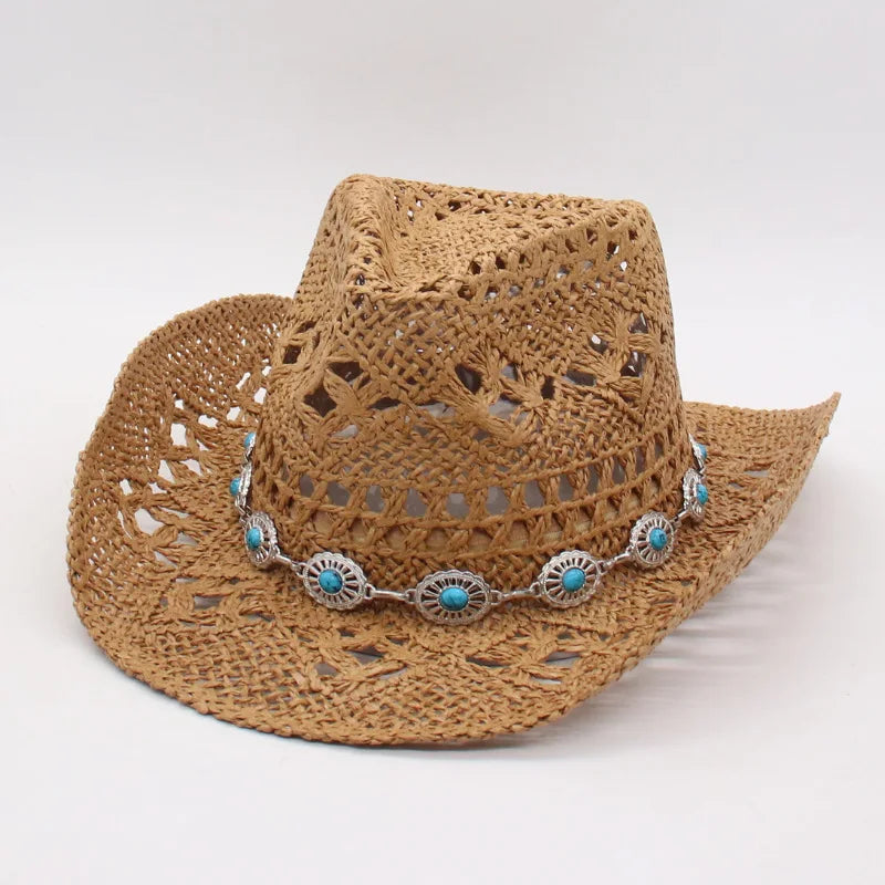 Pink Bloom Boho Summer Hat